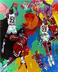 Michael Jordan by Leroy Neiman